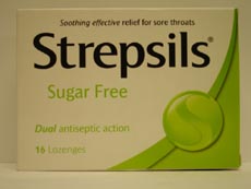 Strepsils Sugar Free Lozengers 16